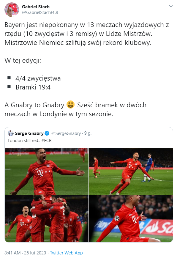 NIESAMOWITA SERIA Bayernu w Lidze Mistrzów